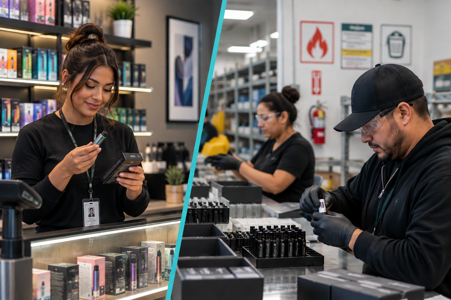 Hazardous Waste & Fire Prevention for Vape & Smoke Employees